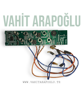 Eminçelik VC-320 Vitroseramik Ocak Elektronik Kart ve Dokunmatik Panel
