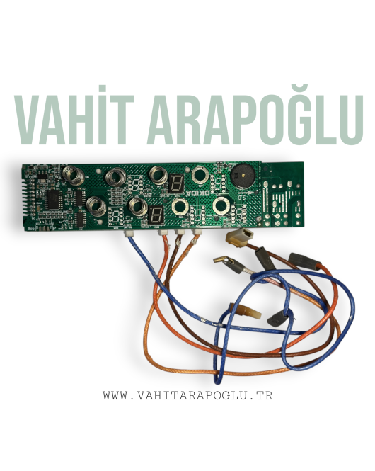 Eminçelik VC-320 Vitroseramik Ocak Elektronik Kart ve Dokunmatik Panel