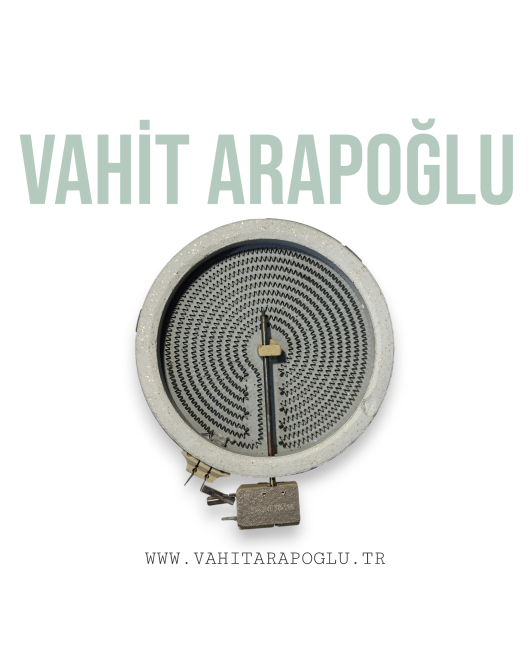 Vitroseramik Ocak Radyant Rezistans 1200W (16 cm)