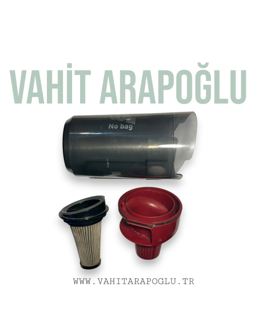 Tefal TY6983TR Şarjlı Süpürge Toz Haznesi ve Seperatör Filtre